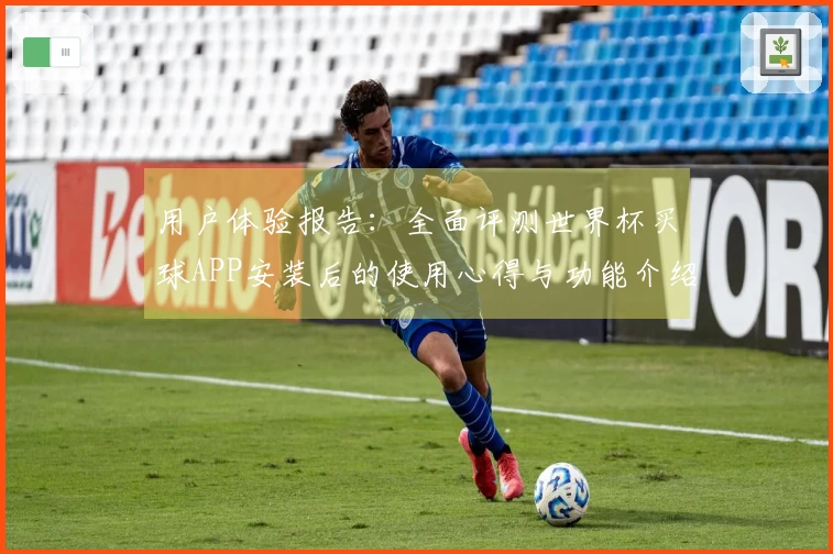 用户体验报告：全面评测世界杯买球APP安装后的使用心得与功能介绍