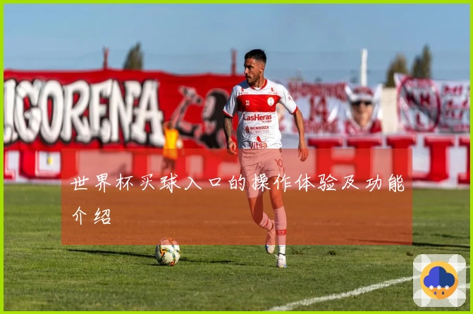 世界杯买球入口的操作体验及功能介绍